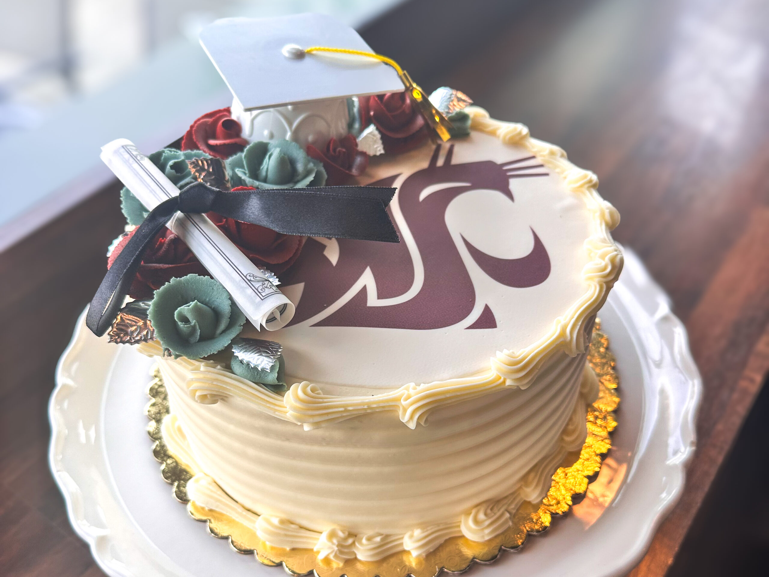 wsu grad cake