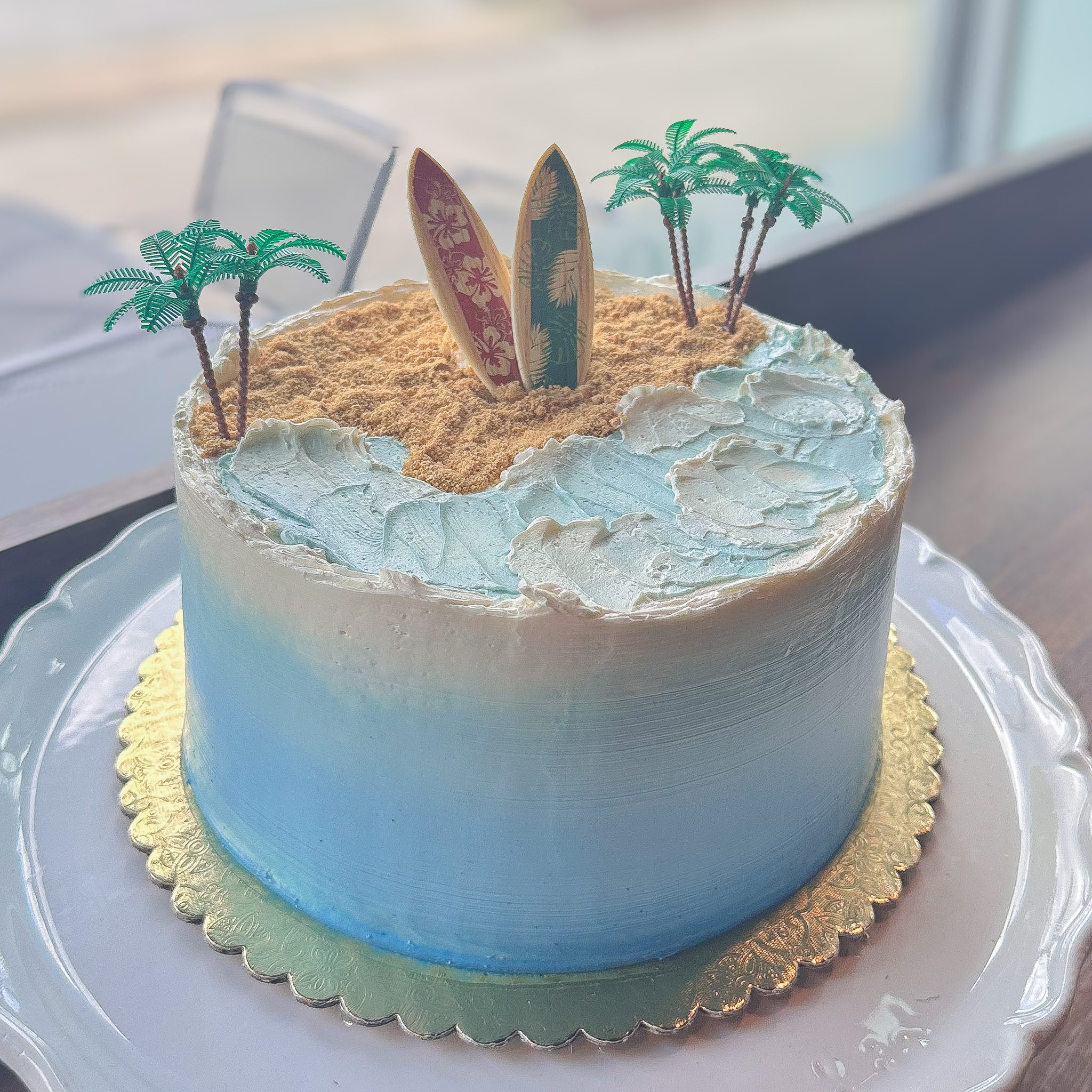 beach cake